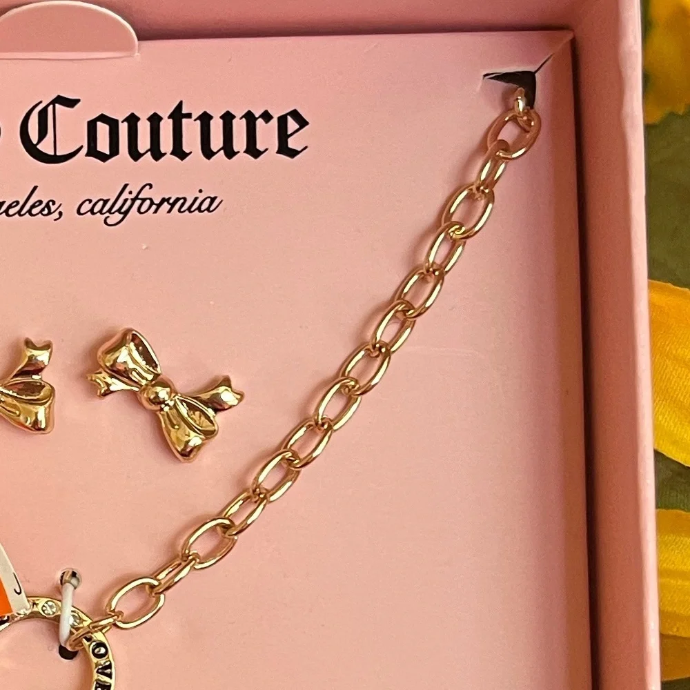JUICY COUTURE necklace&earrings set - Picture 5 of 11